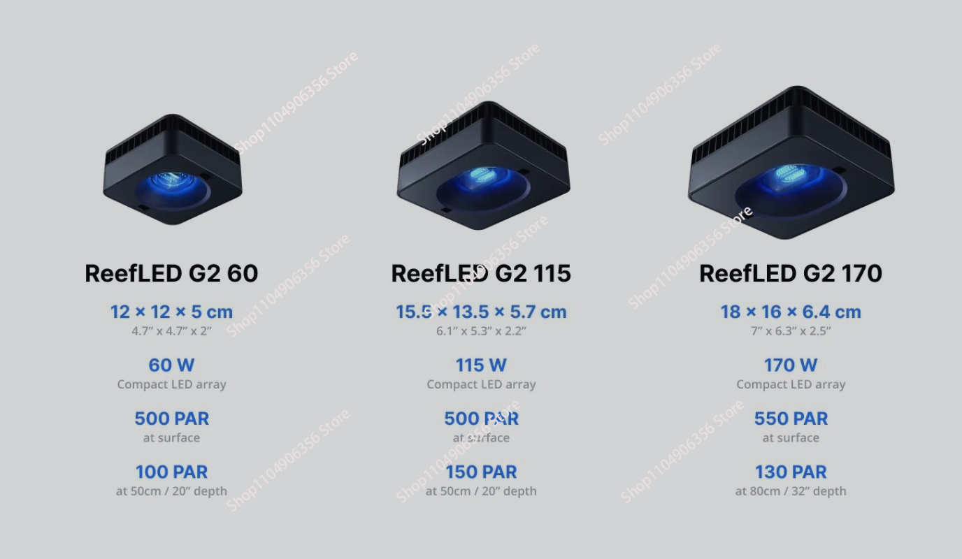 Aquarium Marine Lights - إضاءة حوض السمك الجديدة LED بقوة