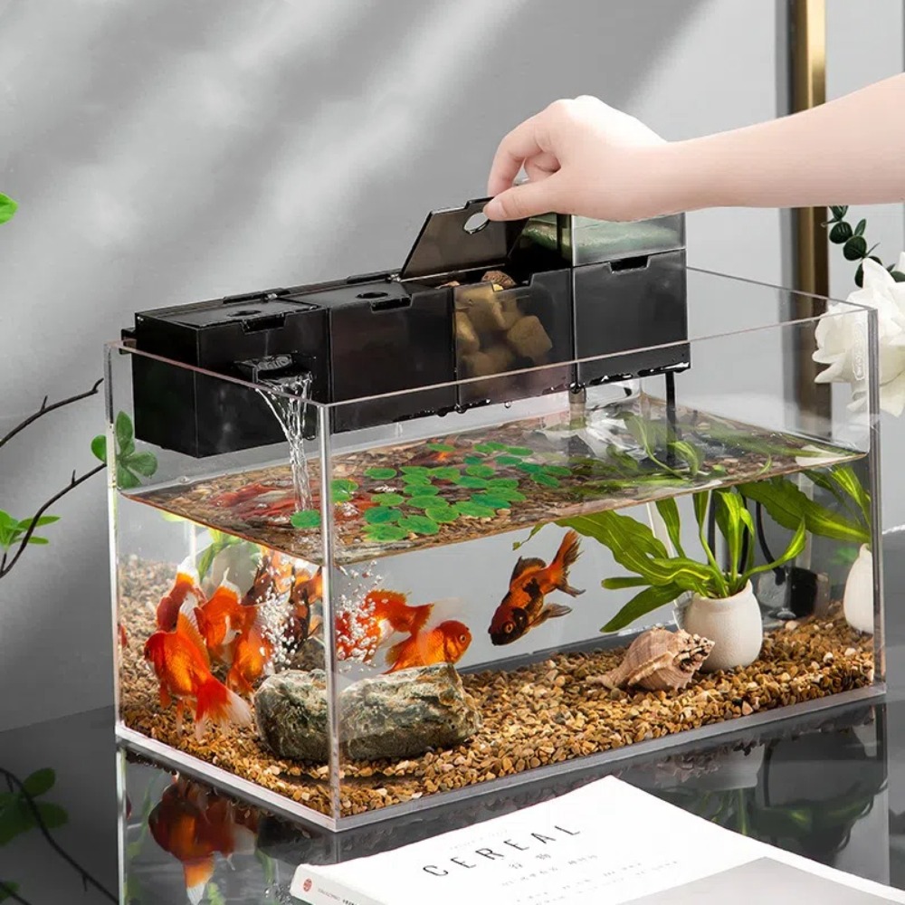 Reef Tank Filter - فلتر خارجي ثلاثي الوظائف لأحواض السمك،