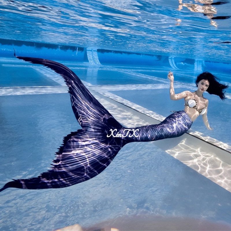 بدلة سباحة للكبار على شكل ذيل  - مراجعة Marine Aquarium وسعره