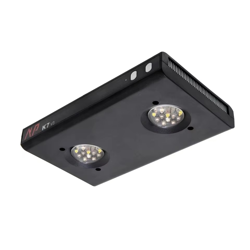 K7 140 واط الطيف الكامل واي فا - مراجعة Aquarium Marine Lights وسعره