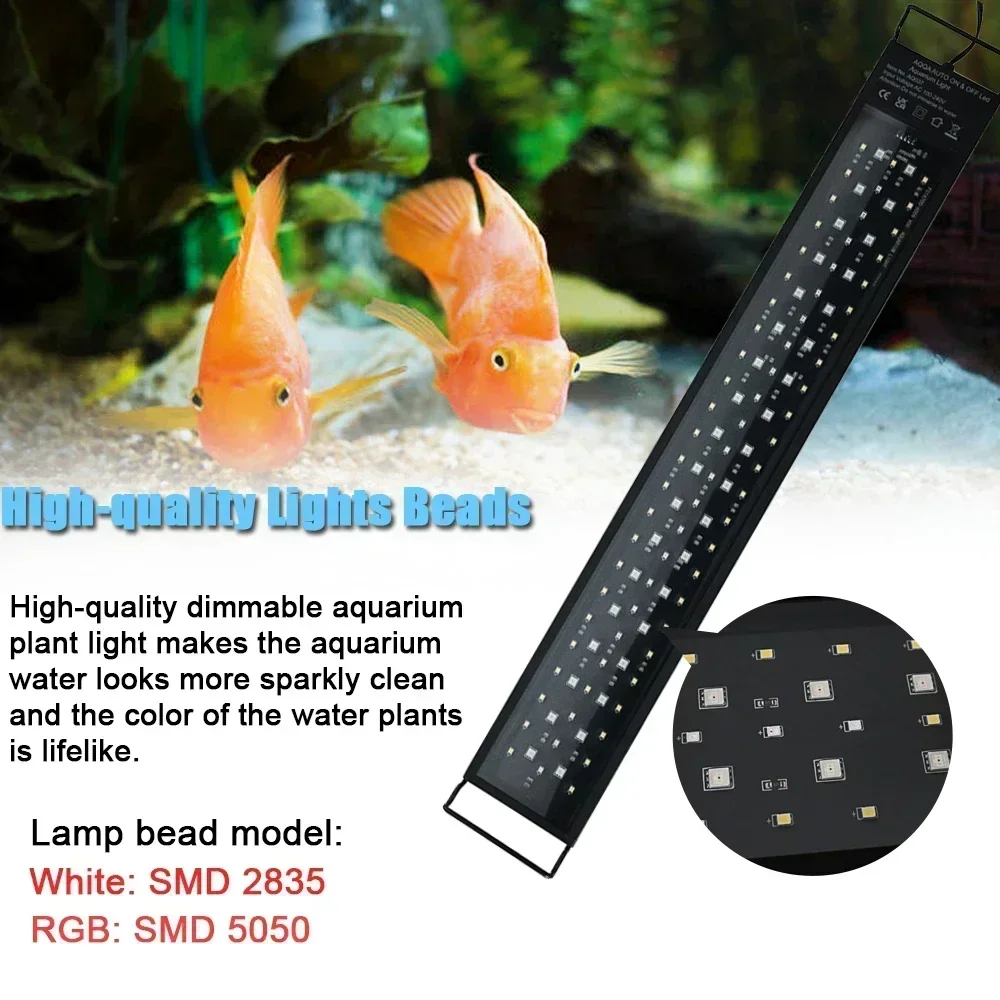IP68 مقاوم للماء حوض السمك LED - مراجعة Reef Lighting وسعره