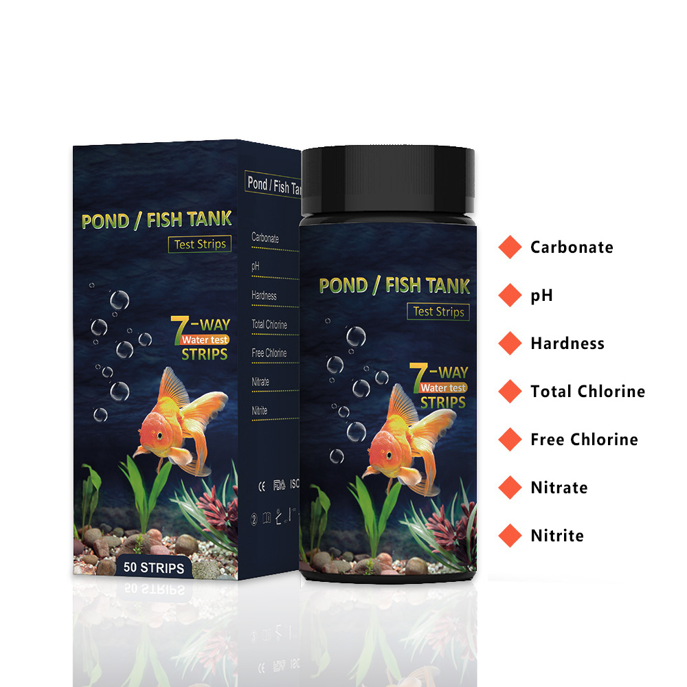 7 في 1 شرائط اختبار حوض السمك، - مراجعة Saltwater Tank وسعره