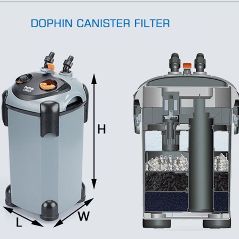 فلتر حوض السمك من سلسلة Dophin - مراجعة Reef Tank Filter وسعره