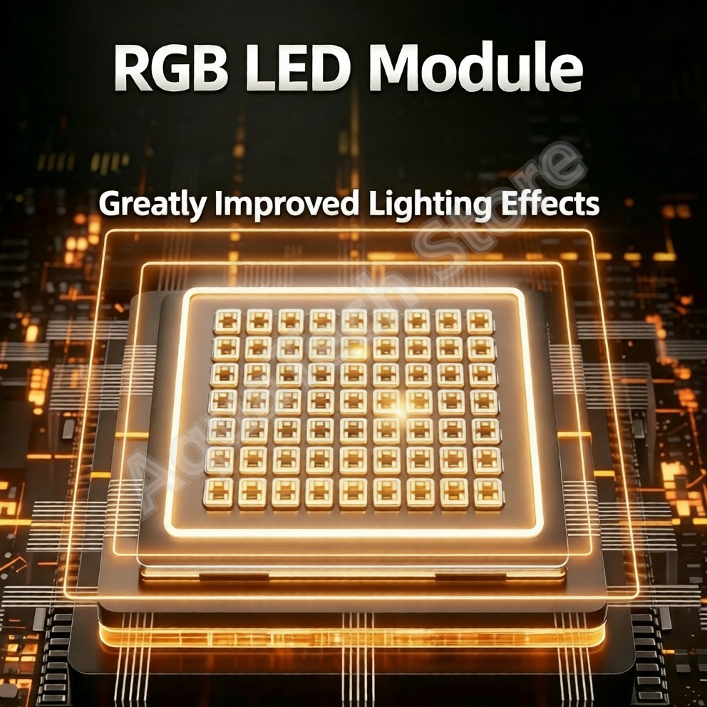 ضوء حوض السمك ANBOCHEN UFO RGB - مراجعة Reef Lighting وسعره